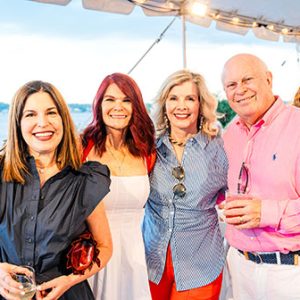 07/17/25, Fireworks on the Navesink Raises Funds for Riverview Medical Center, Allison Schultz, Robin Klein, Joyce, Peter Hendricks