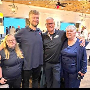 07/10/25, No Limits Cafe Hosts Golf Outing and Dinner, Katie Cartier, Ryan Cartier, Jeff Stoutland, Nancy Pugliese