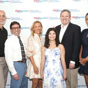 06/26/25, Monmouth Medical Center Toasts to Children’s Health, Eric Carney, Dr. Jonathan Teitelbaum, Molly Kroon Jakobecy, Carly Goldberg, Dr. Alexander Schosheim, Meghan Del Priore
