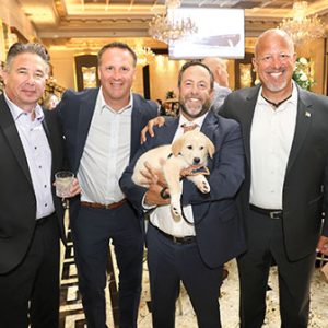 08/28/25, Monmouth County SPCA Celebrates With a Fur Ball, Lt. Mike Magliozzo, Paul Marcott, Andrew Grossman, Mike Goldfarb