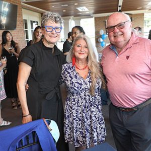 08/21/25, Parker Family Health Center 25th Anniversary Celebration, Suzy Dyer, Maria Skennion, Kevin Leahy