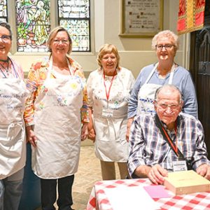 06/19/25, St. George’s Canterbury Fair Continues to Delight, Janine Roy, Laura Keaton, Pat Geiss, Florence Preston, Bruce Preston