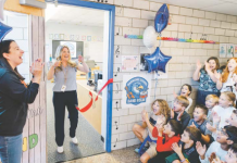 Harmony Elementary Cuts Ribbon on New Band Room, Strikes a High Note for Young Musicians