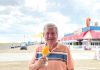 A Husband Honors His Wife By Visiting The Boardwalks She Loved