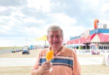A Husband Honors His Wife By Visiting The Boardwalks She Loved