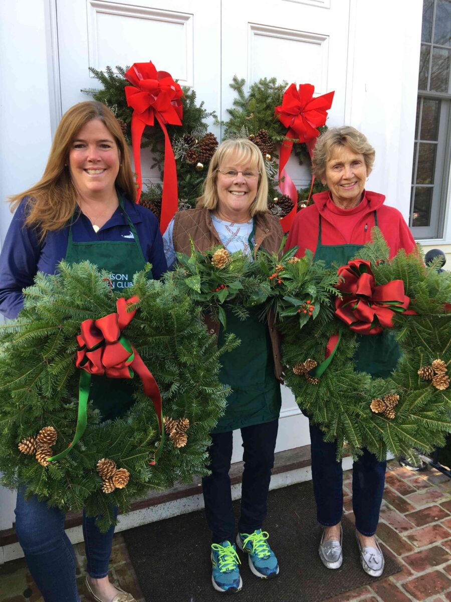 01/11/18, Rumson Garden Club Gives Back To The Community Through Annual Christmas Greens Event, Bingham Hall, Rumson, NJ, Photos courtesy RGC, Liz Dusko, Nancy Crabbe, Joan Lynch