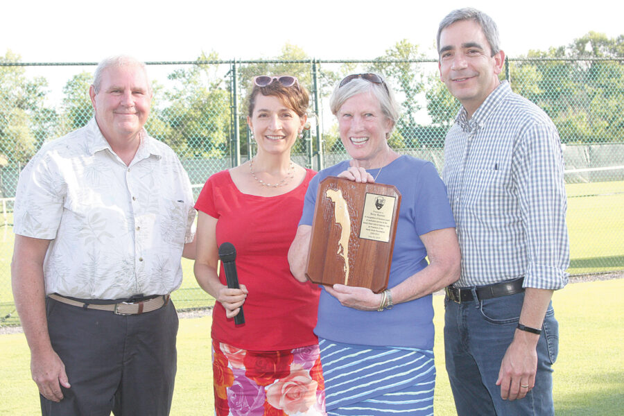 07/25/19, SANDY HOOK FOUNDATION HONORS BETSY BARRETT AT RECENT FUNDRAISER, Seabright Lawn Tennis & Cricket Club, Rumson, NJ, Pete McCarthy, Jennifer Nersesian, Betsy Barrett, Joshua Laird