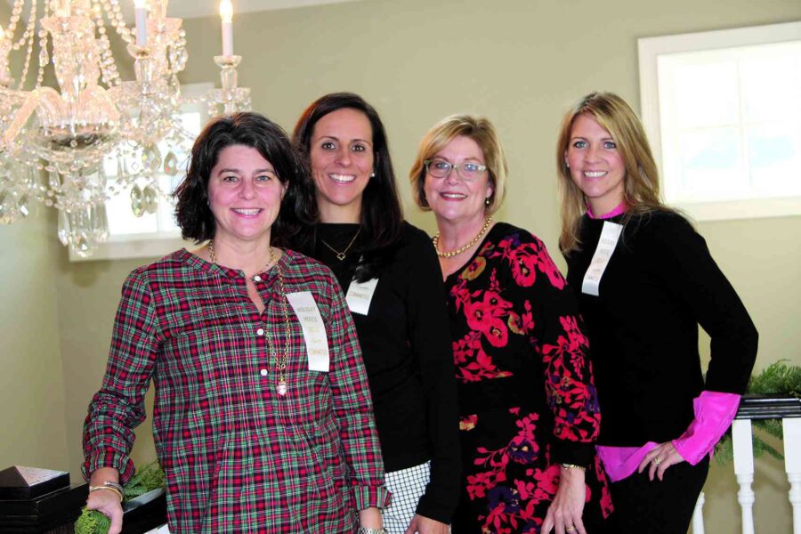01/04/18, Visiting Nurse Association Of Central Jersey Hospice Held Holiday House Tour, Salt Creek Grille, Rumson, NJ, Karen Saad, Lauren Porter, Linda Bricker, Amy Almasy