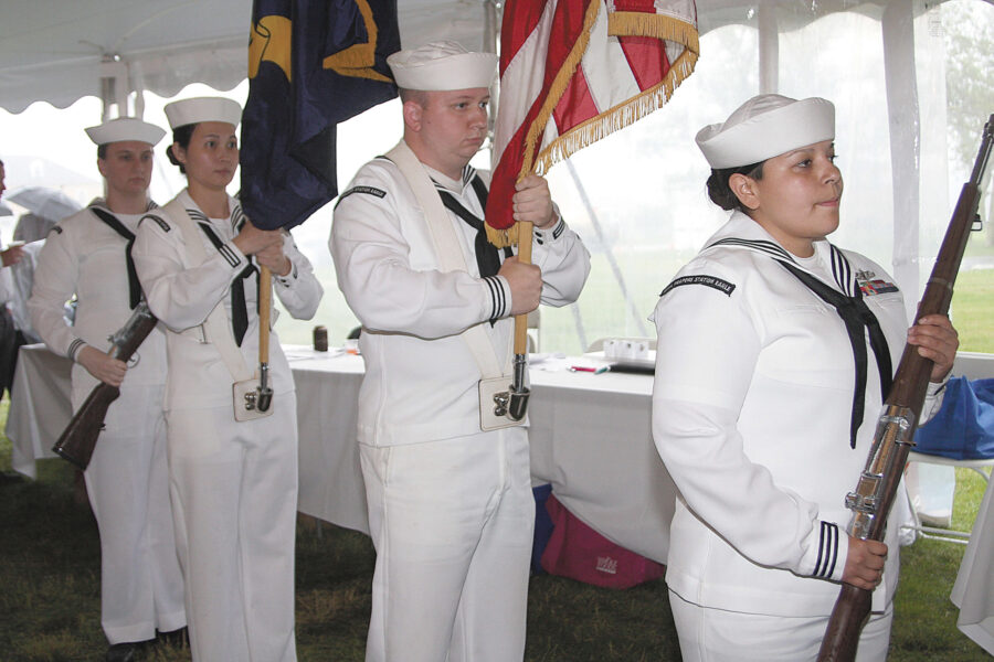 07/11/19, JERSEY SHORE PARTNERSHIP’S SUMMER CELEBRATION AT SANDY HOOK, Fort Hancock, Sandy Hook, NJ, The color guard