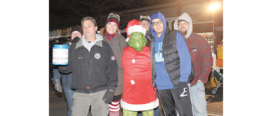 12/12/19, HOLIDAY EXPRESS LIGHTS UP THE TOWN OF RED BANK AND SPREADS HOLIDAY CHEER, Broad Street, Red Bank, NJ, Red Bank Elks Lodge #233