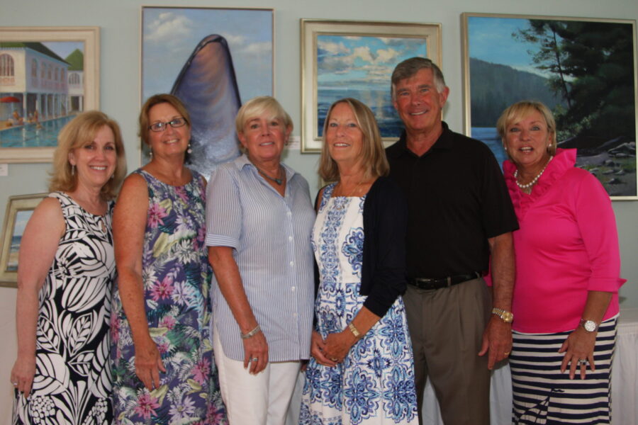 09/06/18, Plein Air Painters Of The New Jersey Coast Presented "Coastal Living" Art Event To Benefit FCS, Monmouth Beach Bath and Tennis Club, Monmouth Beach, NJ, Anna Burian, Pat Keating, Donna Robinson, Debbie Zilai, Paul Stach, Debbie O’Donoghue