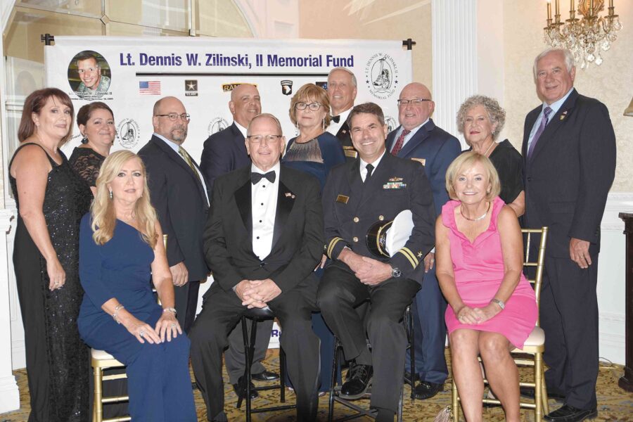 09/19/19, A TOAST TO DENNIS WAS PRESENTED BY LT. DENNIS ZILINSKI, II MEMORIAL FUND, Eagle Oaks Country Club, Farmingdale, NJ, Annie O’Pray-Stattel, Dennis Zilinski, Navy Lt. William Rustico, Lori Sadwith, Joanne Trust, Perri Howlett, Kevin Fiori, Larry Durso, Marion Zilinski, Steve Hoptay, Larry Kantor, Karen Kantor, Quentin Walsh