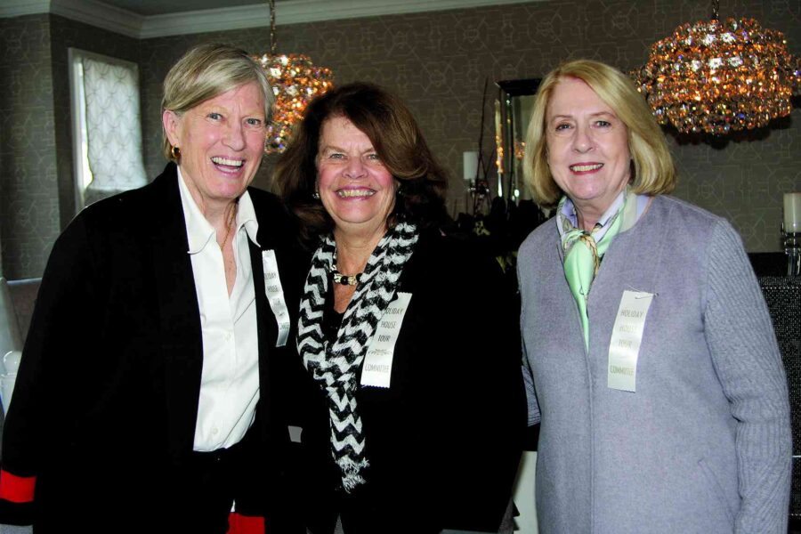 01/04/18, Visiting Nurse Association Of Central Jersey Hospice Held Holiday House Tour, Salt Creek Grille, Rumson, NJ, Betsy Barrett, Ingrid Tyler, Judie Oppenheim