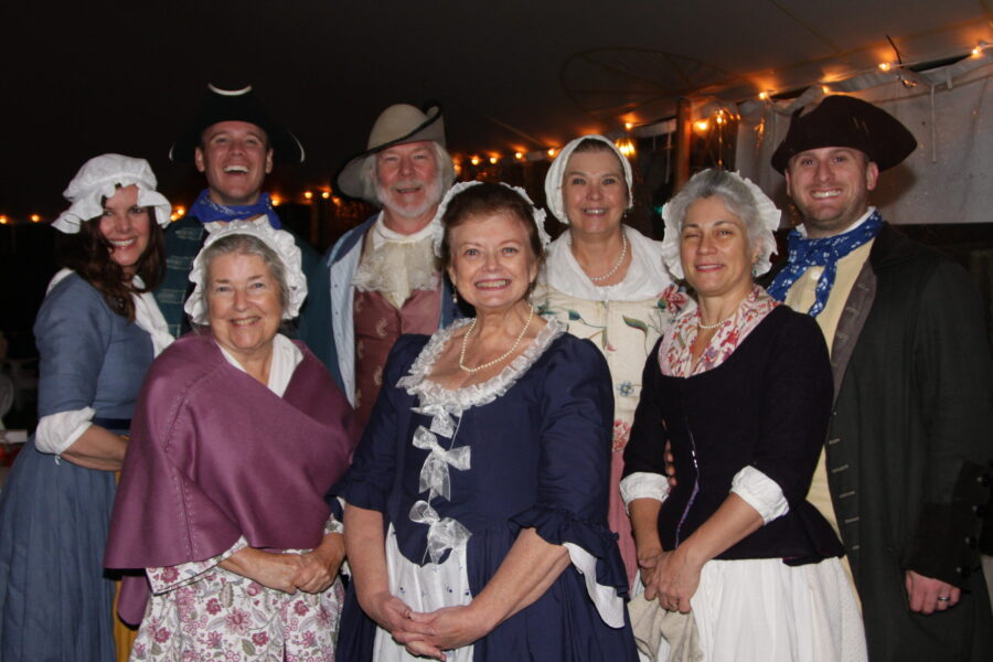 11/08/18, Monmouth County Historical Association Held Eighth Annual Tavernfest, The Blue Ball Tavern, Shrewsbury, NJ, Event volunteers