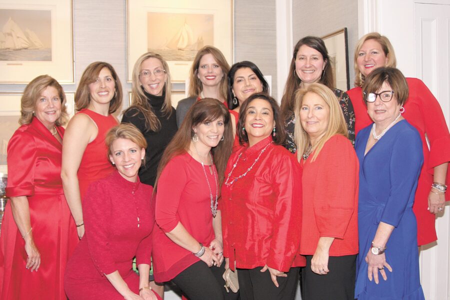 02/14/19, Monmouth County Historical Association Held 12th Annual Red Luncheon, Rumson Country Club, Rumson, NJ, Linda Bricker, Heather Viola, Jennifer Collins, Gwendolyn Wisely, Ali McMenamy, Debra Petrone, Christianna Harvey, Amy Almasy, Nicole Rice, Vicky Burke, Kim Kennedy, Mary Ann LaSardo