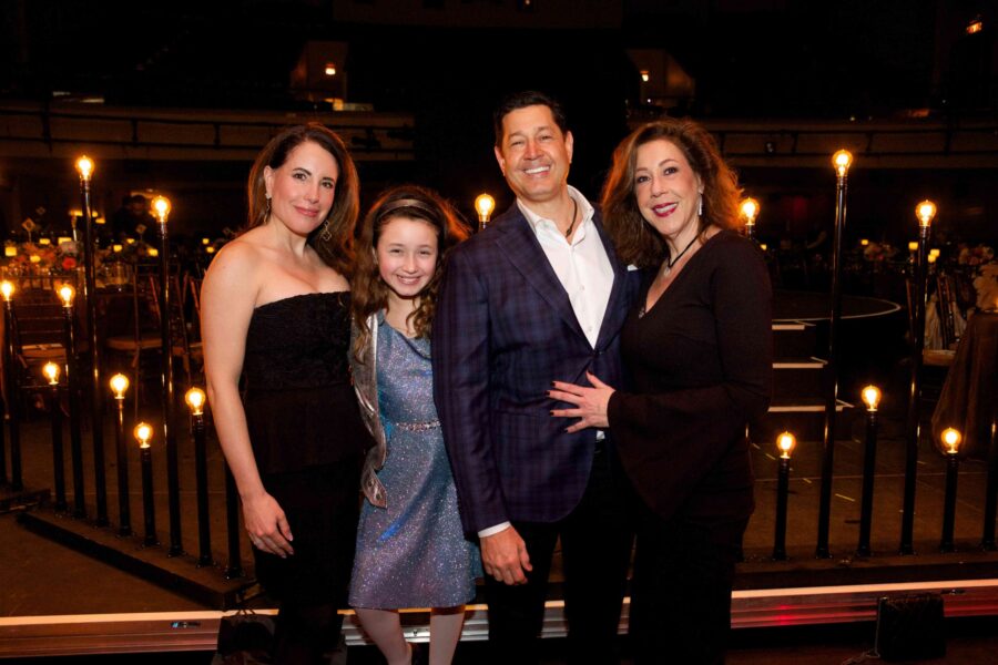 02/01/18, Count Basie Theatre Held 5th Annual Winter Gala: Cirque Industriel, Red Bank, NJ, Peter Roselle, Kristina Roselle, Valentina Roselle, Veronica Roselle