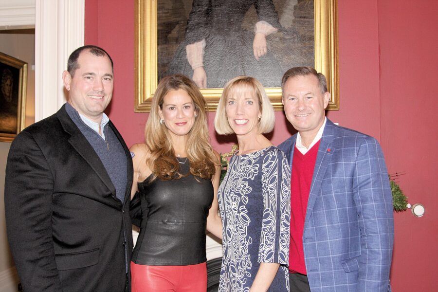01/17/19, Taylor-Butler House Hosted "Mistletoe" Event For Monmouth County Historical Association, Middletown, NJ, Mike McCarty, Megan Tencza, Kortney McManus, Tom McManus