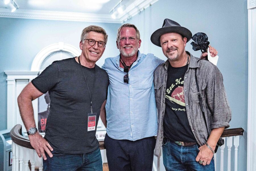 10/31/19, MCHA’S DANCING IN THE DARK PREVIEW PARTY KICKED OFF ‘SPRINGSTEEN: HIS HOMETOWN’ EXHIBIT, NJ, Bob Santelli, Kevin Buell, Danny Clinch