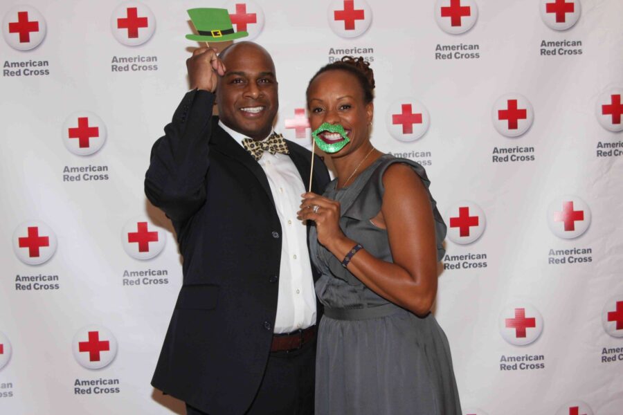 03/29/18, 35th Annual Red Cross Gala: Red Cross and Clover, Eagle Oaks Golf and Country Club, Farmingdale, NJ, Michael Brown, Funmilayo Brown