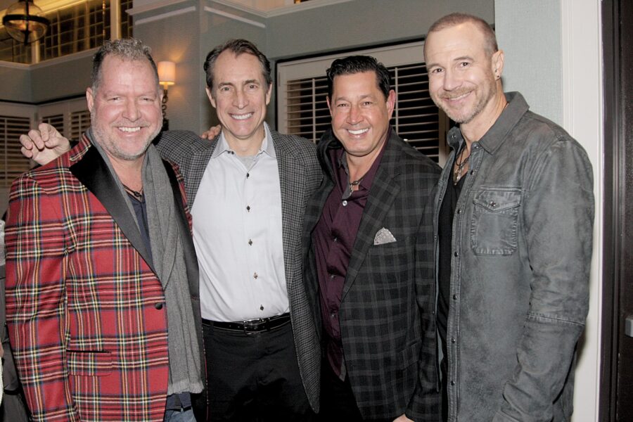 01/24/19, Santa For Lunch Break Was A Sold-Out Success At The Count Basie Center For The Arts, Red Bank, NJ, Brian Kirk, John Klein, Peter Roselle, Michael Ghegan