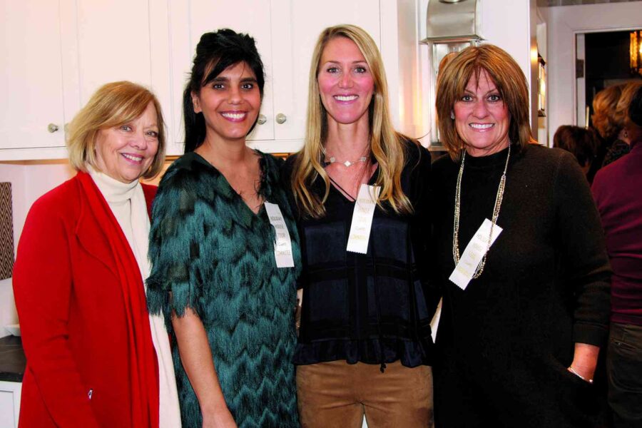 01/04/18, Visiting Nurse Association Of Central Jersey Hospice Held Holiday House Tour, Salt Creek Grille, Rumson, NJ, Jill Gemmel, Renee French, Elizabeth Ferguson, Kathy Schulz