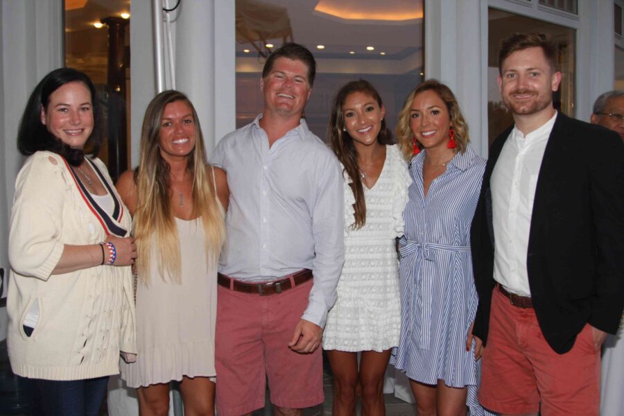 07/12/18, Family Fireworks On The Navesink Lit Up The Red Bank Sky To Benefit Riverview Medical Center, NJ, Nancy Solms, Charlie Solms, Allie Solms, Tom Gravina