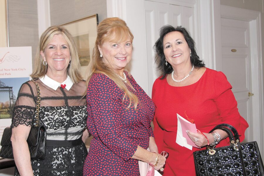 title="02/14/19, Monmouth County Historical Association Held 12th Annual Red Luncheon, Rumson Country Club, Rumson, NJ, Kathy Donnelly, Roseann Paone, Barbara Sancilardi"