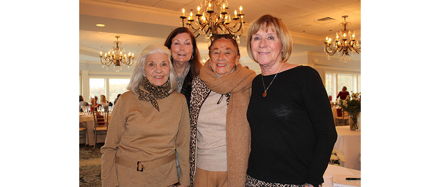 12/19/19, FRIENDS OF MONMOUTH MUSEUM, Beacon Hill Country Club, Atlantic Highlands, NJ, Anna Grace Howie, Barb Etter, Marti Huber, Stella Ruane