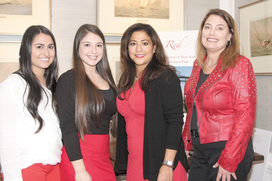 02/14/19, Monmouth County Historical Association Held 12th Annual Red Luncheon, Rumson Country Club, Rumson, NJ, Nicole Puccio, Lizzie Clemenza, Tathiana Carrasco, Pam Marshall