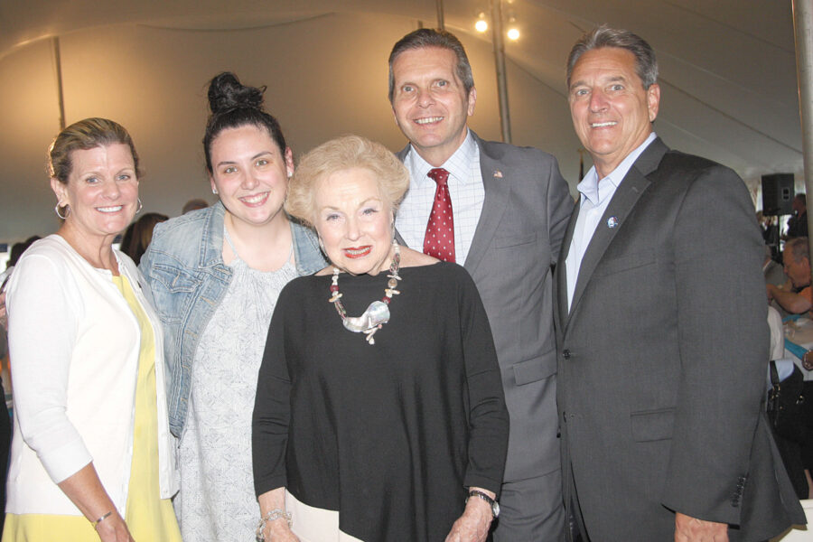 07/11/19, JERSEY SHORE PARTNERSHIP’S SUMMER CELEBRATION AT SANDY HOOK, Fort Hancock, Sandy Hook, NJ, Pat Snell, Alannah Perry, Lillian Burry, Gerry Scharfenberger, Pat Impreveduto