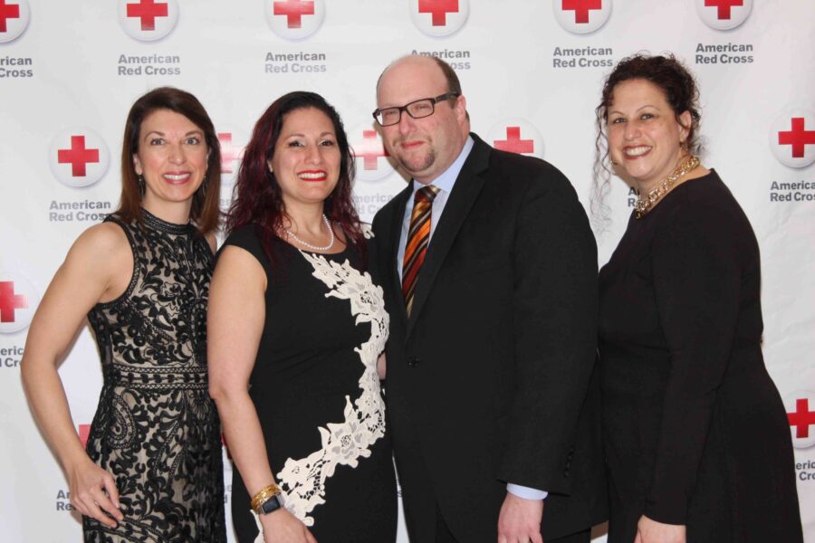 03/29/18, 35th Annual Red Cross Gala: Red Cross and Clover, Eagle Oaks Golf and Country Club, Farmingdale, NJ, Heather Barberi, Laura Grunin, Jeremy Grunin, Jan Kirsten
