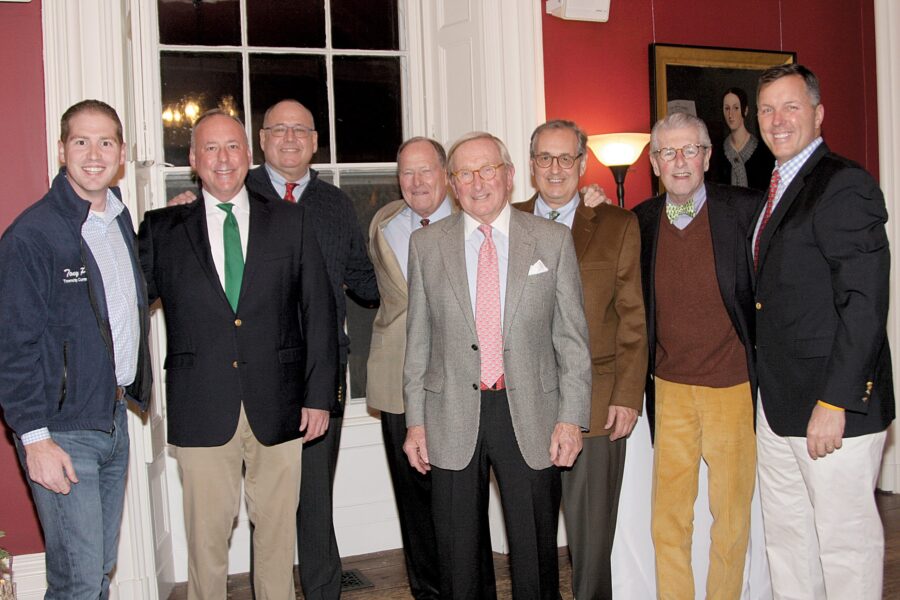 01/17/19, Taylor-Butler House Hosted "Mistletoe" Event For Monmouth County Historical Association, Middletown, NJ, Tony Perry, Michael Parent, Nick McCabe, Bill Wilby, Jim Hutchinson, William Despo, Joel Browndorf, Dr. Chuck Jones