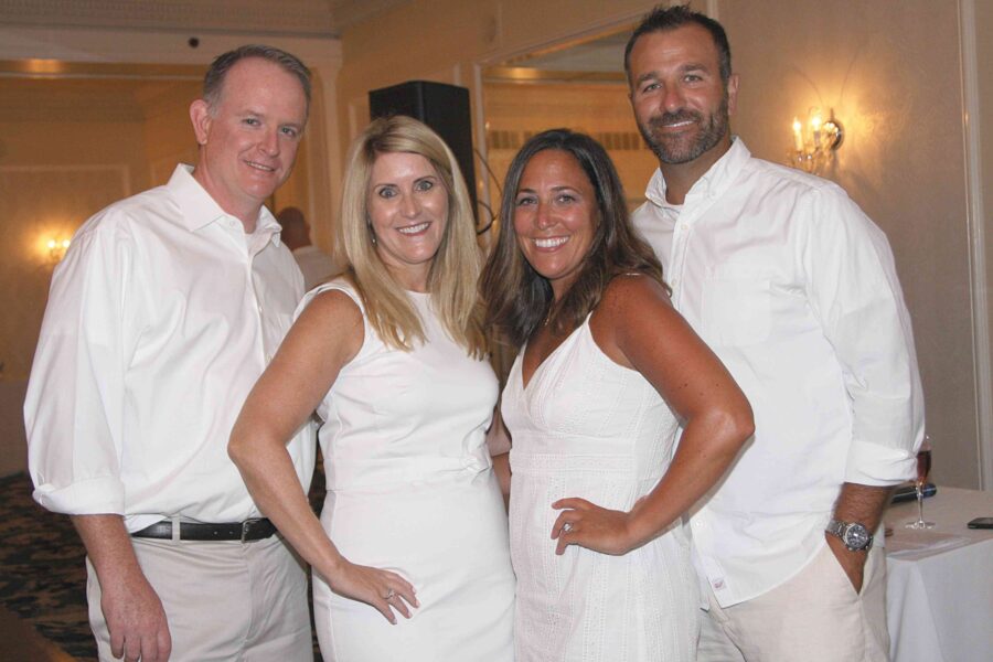 08/15/19, CARE TO GIVE HELD WHITE PARTY CELEBRATING 90 YEARS OF NURSING AT RIVERVIEW, Molly Pitcher Inn, Red Bank, NJ, Dave O’Brien, Kelli O’Brien, Krista Portelli, Ed Portelli