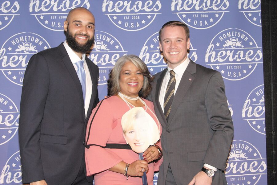 02/14/19, Hometown Heroes 10th Anniversary Gala And Awards Show, Brookdale Community College Performing Arts Center, Lincroft, NJ, Mychal Mills, Jackeline Mejias-Fuertes, Rick Brandt