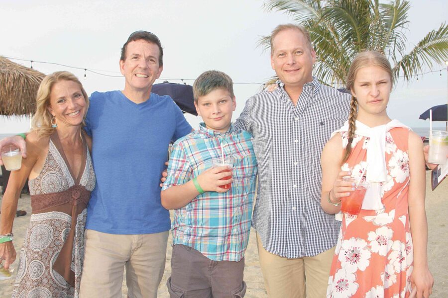 08/15/19, BEACH BASH BENEFITTED CPC BEHAVIORAL HEALTHCARE, Edgewater Beach and Cabana Club, Sea Bright, NJ, Nicole Sonnenblick, Sen. Declan O’Scanlon, Charlie Rinn, Chris Rinn, Julia Rinn