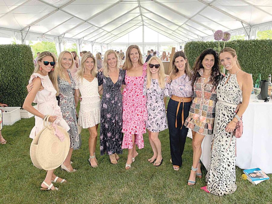 08/01/19, ANNUAL POWER OF PINK LUNCHEON WILL BENEFIT LEON HESS CANCER CENTER, Rumson, NJ, Samantha Levin, Elena Ladygina, Alexis Goldsmith, Suzanne Veninata, Meredith “Muffy” Barber, Jacklyn Esposito, Elise Kosinski, Sima Epstein, Jamie O’Neill