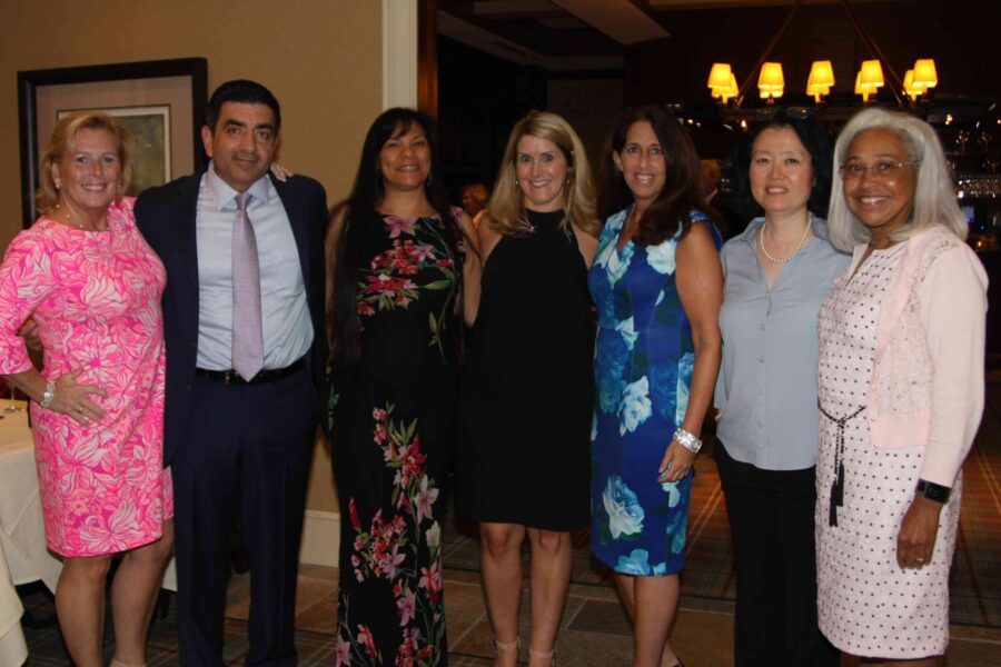 10/25/18, Riverview Auxiliary Kicks Off "90 Years Of Caring To Give" With Special Event Featuring Joan Ludden, Navesink Country Club, Middletown, NJ, Dr. Stephanie Reynolds, Dr. Ziad Hanhan, Dr. Marilyn Loh Colllado, Kelli O’Brien, Dr. Debra Camal, Dr. Bokran Won, Dr. Phillipa Woodriffe