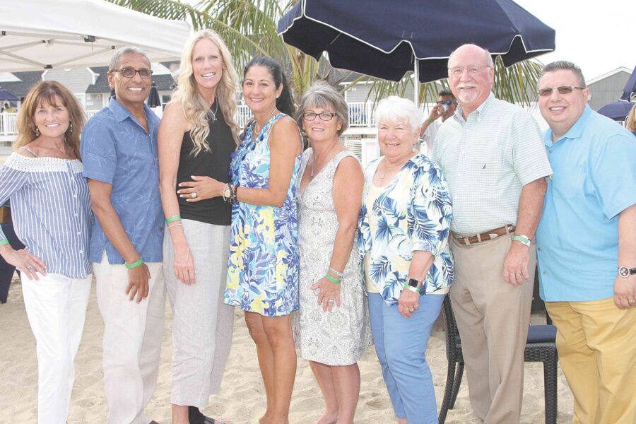 08/15/19, BEACH BASH BENEFITTED CPC BEHAVIORAL HEALTHCARE, Edgewater Beach and Cabana Club, Sea Bright, NJ, Dr. Moustafa Shafey, Nancy Barone, Charlene Vitale, Joanne Iantosca, Debbie Gribbin, Valerie MacPhee, John Gribbin, Joe Iantosca