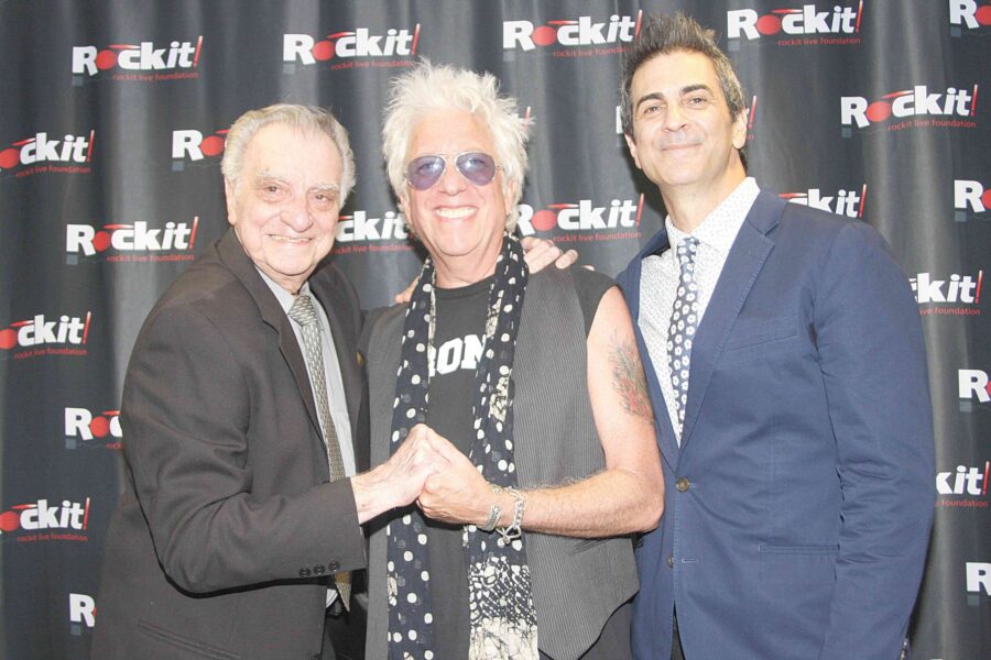08/29/19, ROCKIT LIVE FOUNDATION HELD 2019 GALA, Two River Theater, Red Bank, NJ, Lou Pallo, Ricky Byrd, Bruce Gallipani