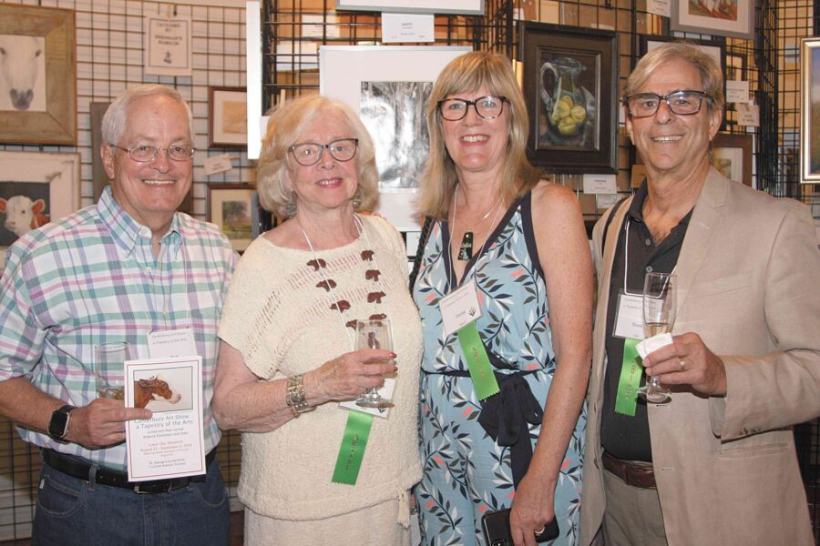 09/05/19, CANTERBURY ART SHOW RAISED FUNDS FOR COMMUNITY OUTREACH PROGRAMS, St. George’s-by-the-River Church, Rumson, NJ, Bob Dowd, Marilyn Baldi, Denise Mumm, Bruce Cohn