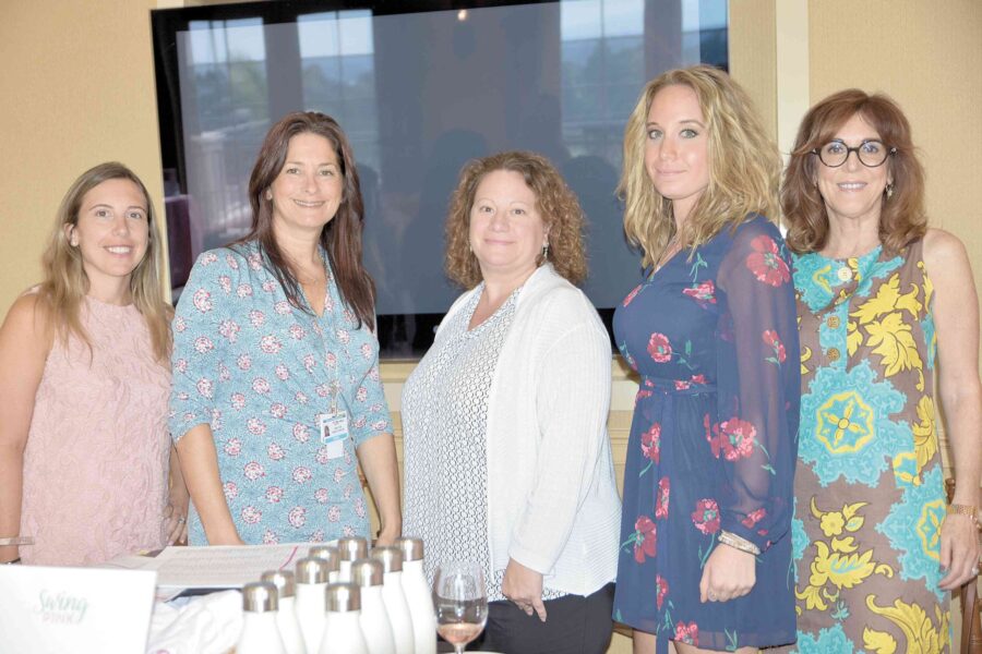 10/03/19, LEON HESS CANCER CENTER COUNCIL HELD SWING PINK: A SPORTS AND LUNCHEON CHARITY EVENT, Navesink Country Club, Middletown, NJ, Lauren Simons, Diane Ciricillo, Laura Gallo, Madison Lopez, Robin Embrey