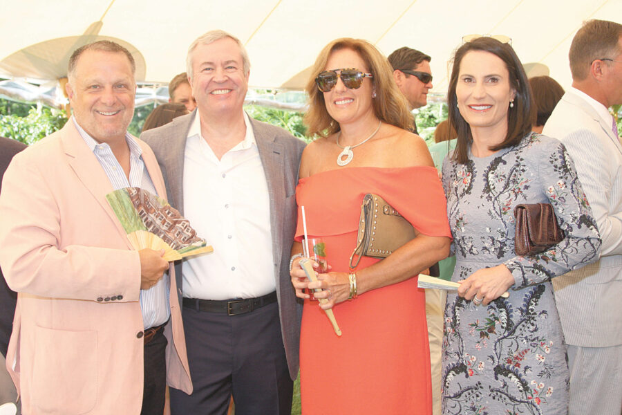 07/25/19, MONMOUTH COUNTY HISTORICAL ASSOCIATION’S 44TH ANNUAL GARDEN PARTY, Rumson, NJ, Justin Gmelich, Don Callahan, Victoria Gmelich, Zari Callahan