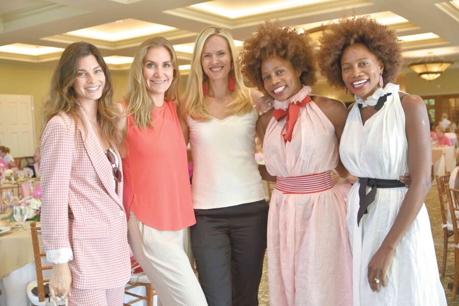 10/03/19, LEON HESS CANCER CENTER COUNCIL HELD SWING PINK: A SPORTS AND LUNCHEON CHARITY EVENT, Navesink Country Club, Middletown, NJ, Nadie Naue, Masha Moro, Laura McGuire, Joy Martin, June Martin