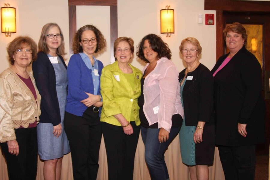 05/10/18, American Association of UniversityWomen Held Annual Luncheon At Salt Creek Grille, Rumson, NJ, Alice Berman, Mary Eileen Fouratt, Janet Benton, Nancy Butler, Mary Gatta, Pat Miller, Jennifer Anderson