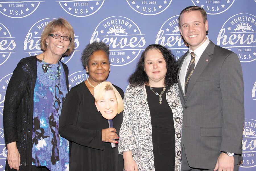 title="02/14/19, Hometown Heroes 10th Anniversary Gala And Awards Show, Brookdale Community College Performing Arts Center, Lincroft, NJ, Ellen Fitzpatrick, Gwen Love, Barbara Hickok, Rick Brandt"