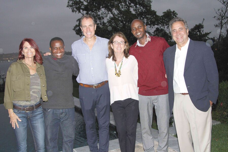 09/19/19, Community Center and School in Rwanda Receives Support from Friends of the Jersey Shore, Middletown, NJ, Robin Klein, Frederick Ndabaramiye, John Klein, Janice Knopf, Zacharie Dusingizimana, Marshall Knopf