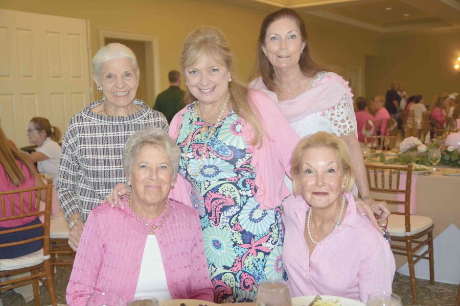 10/03/19, LEON HESS CANCER CENTER COUNCIL HELD SWING PINK: A SPORTS AND LUNCHEON CHARITY EVENT, Navesink Country Club, Middletown, NJ, Joyce Gulden, Diana Kennedy, Anna Grace Howie, Roseann Paone, Barbara Etter