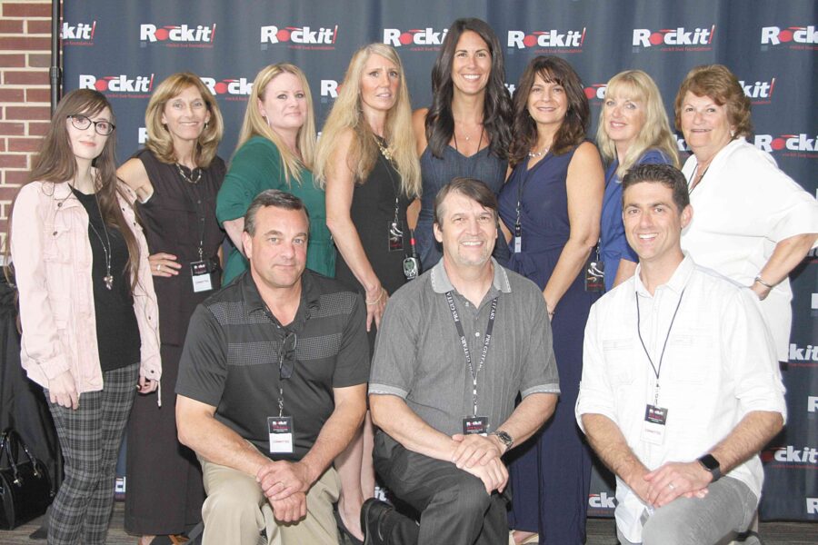 08/29/19, ROCKIT LIVE FOUNDATION HELD 2019 GALA, Two River Theater, Red Bank, NJ, Mark Viani, Ed O’Malley, Robert Grande, Sammy Viani, Laurie Ford, Laureen Gulizio, Marybeth Viani, Samantha Grande, Karyn Moran, Donna O’Malley, Marge Pellicano