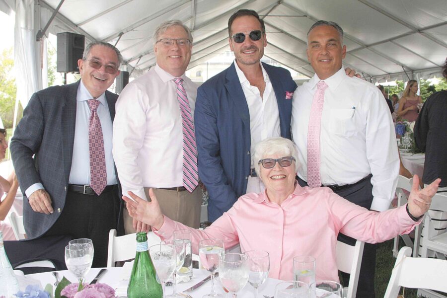 08/01/19, ANNUAL POWER OF PINK LUNCHEON WILL BENEFIT LEON HESS CANCER CENTER, Rumson, NJ, Dr. Margaret Fisher, Dr. David Sharon, Joe Jaeger, Dr. Gregory Greco, Phillip Passes