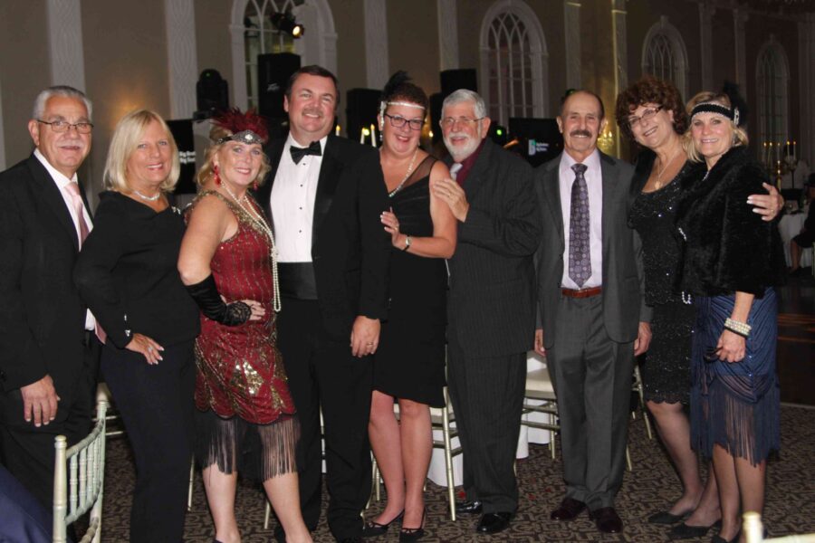 11/29/18, Big Brothers Big Sisters Held 20th Annual Gala: Roaring Twenties, Berkeley Oceanfront Hotel, Asbury Park, NJ, Robert Petillo, Gina Petillo, Dr. Stephanie Reynolds, Kevin Reynolds, Maria Tanzola, Robert Tanzola, Peter Roche, Kit Roche, Debi Heptig